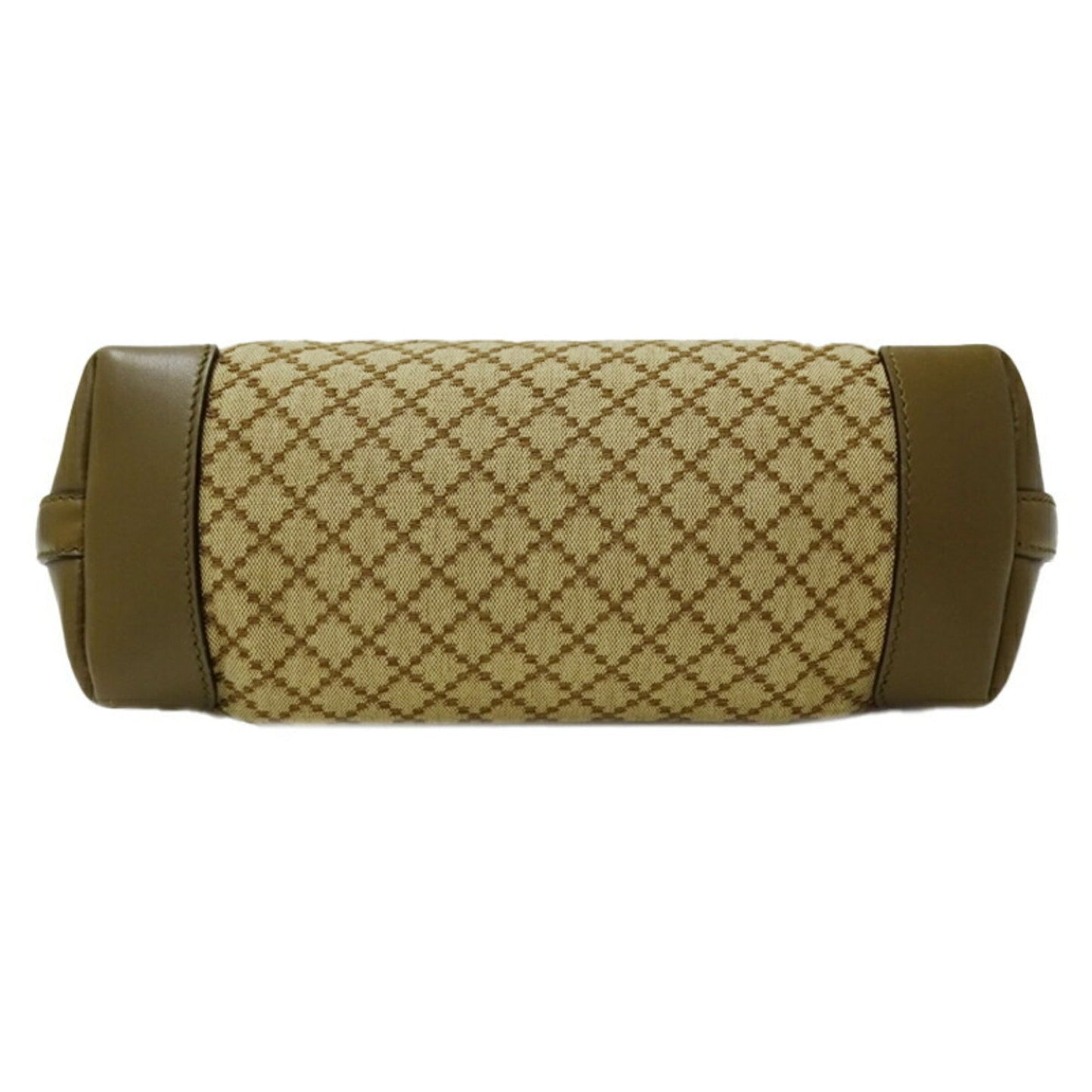 Gucci Diamante Beige Khaki Canvas Tote Bag ( )
