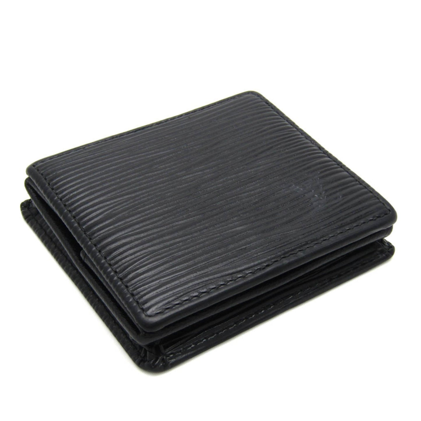 LOUIS VUITTON Epi Portomonet Bowt M63692 Unisex Epi Leather Coin Purse/coin Case Noir