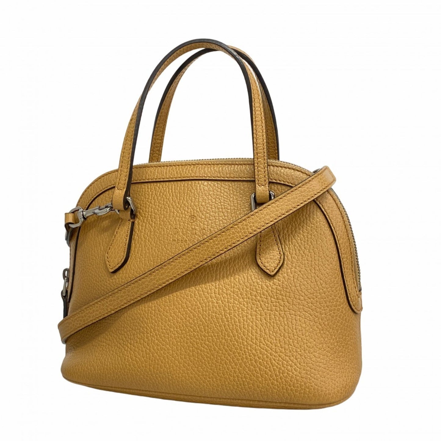 Gucci Brown Leather Handbag ( )