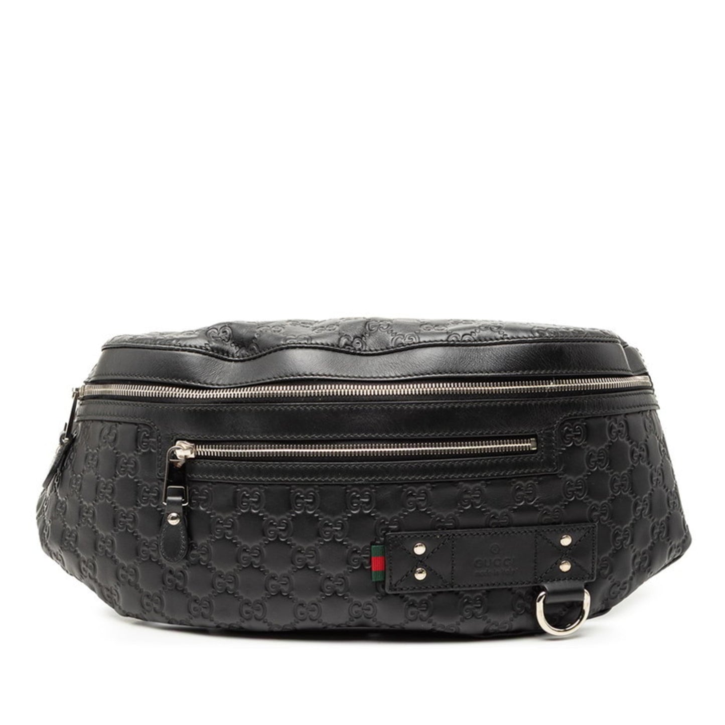 Gucci Guccissima Black Multi-Color Leather Sling Bag ( )