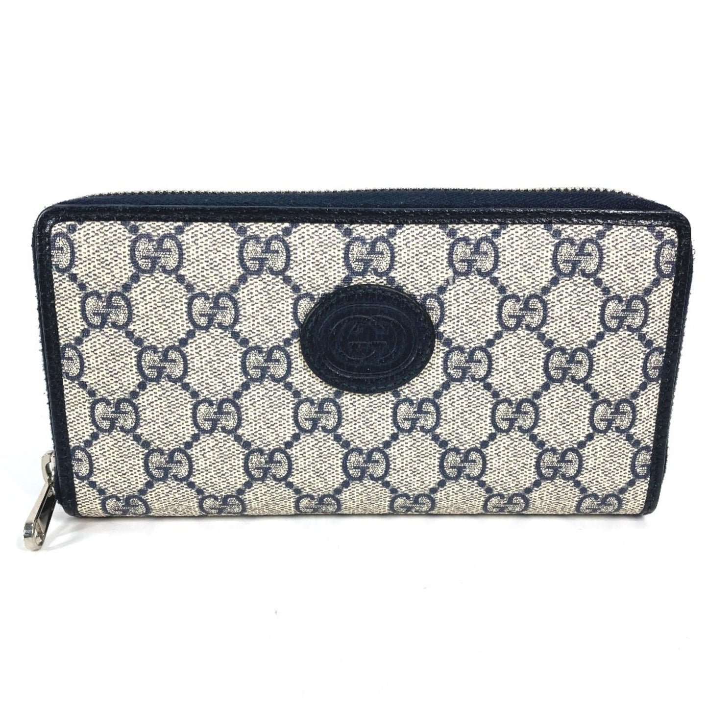 Gucci Navy Other Long Wallet (Bi-Fold)