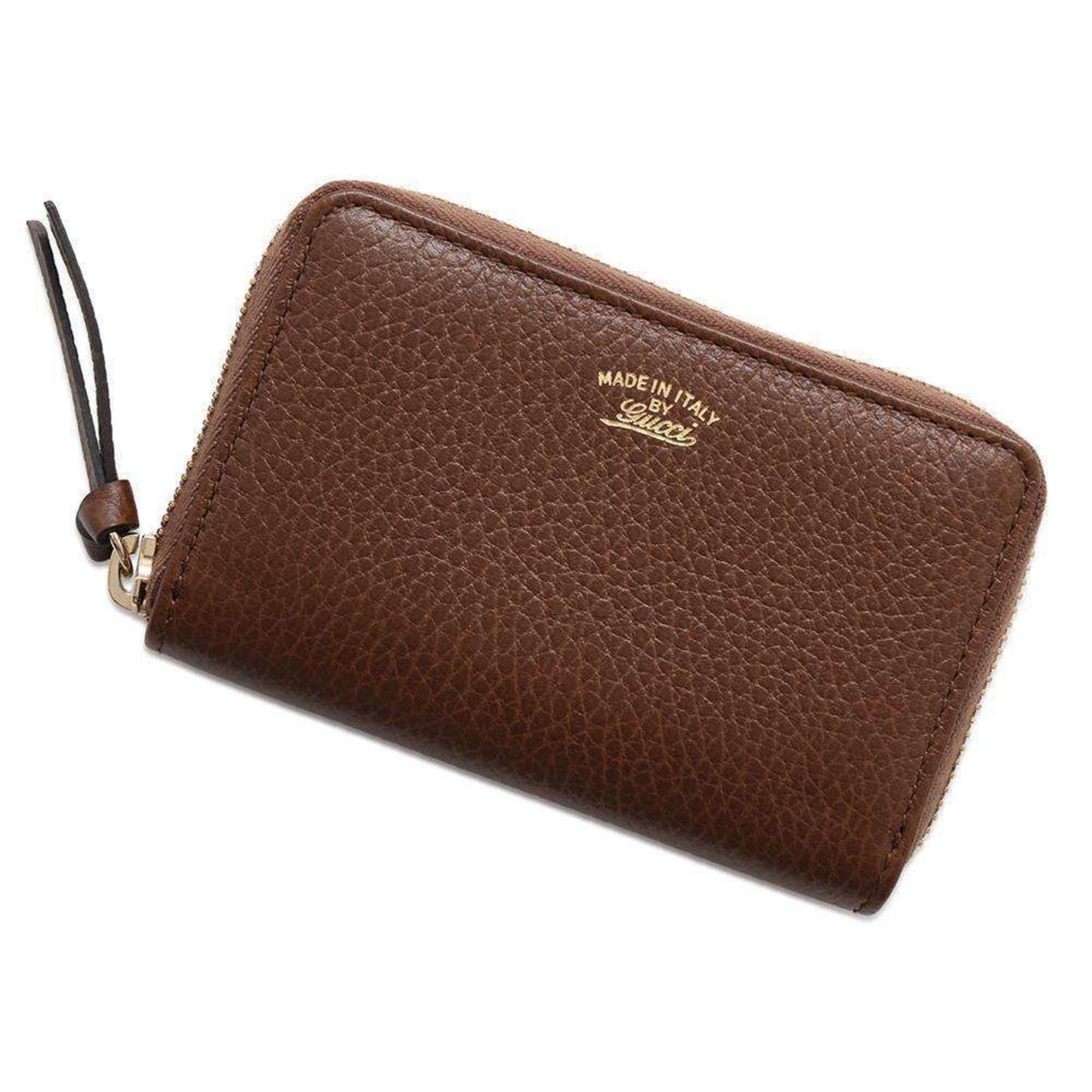 Gucci Brown Leather Coin Purse/Coin Case