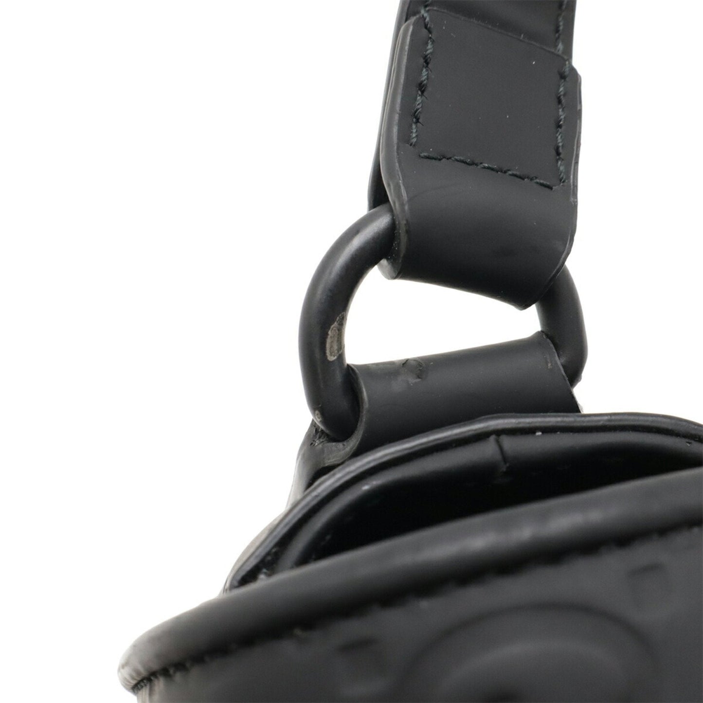 Gucci Black Leather Shoulder Bag ( )