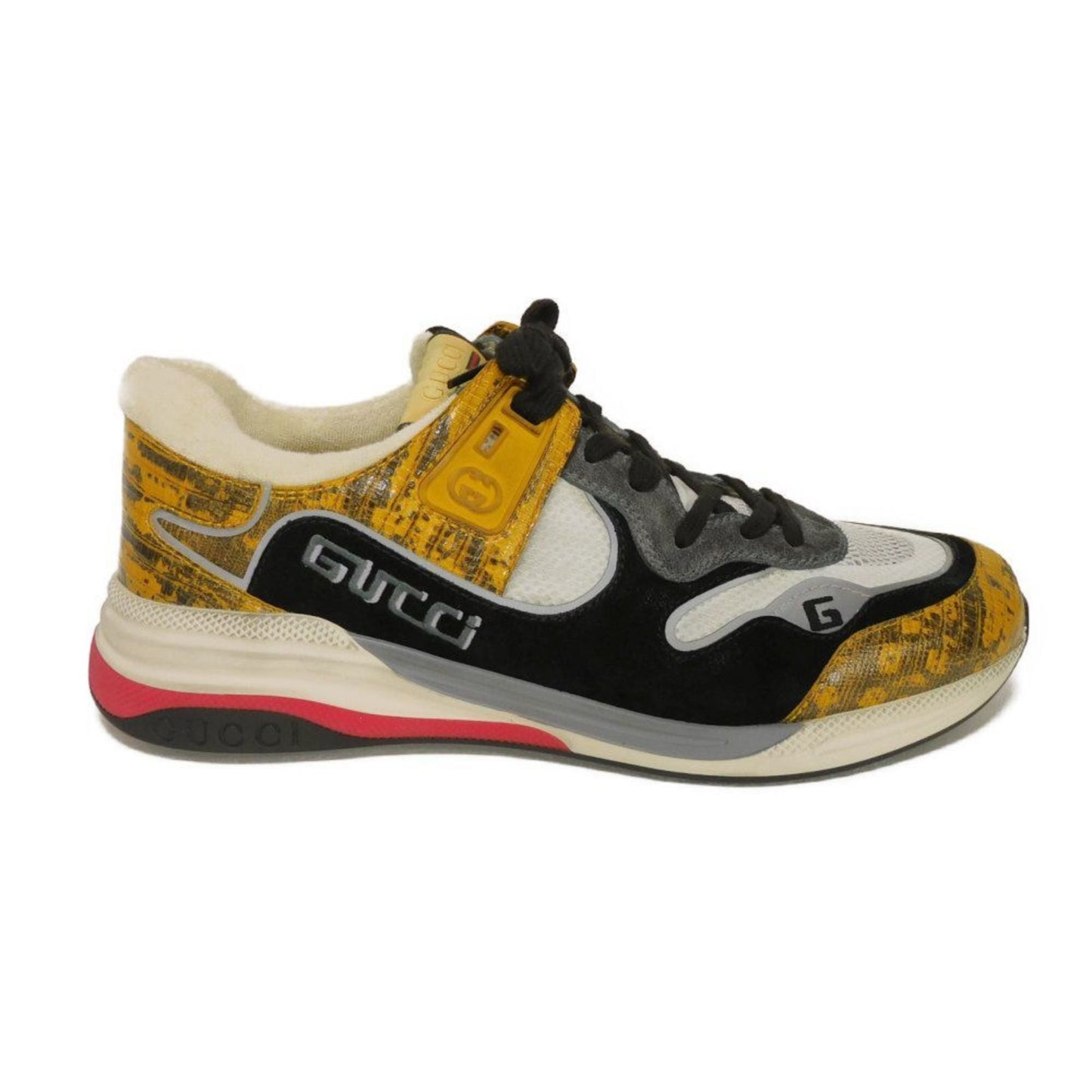 Gucci Multi-Color Yellow Sneakers ( )