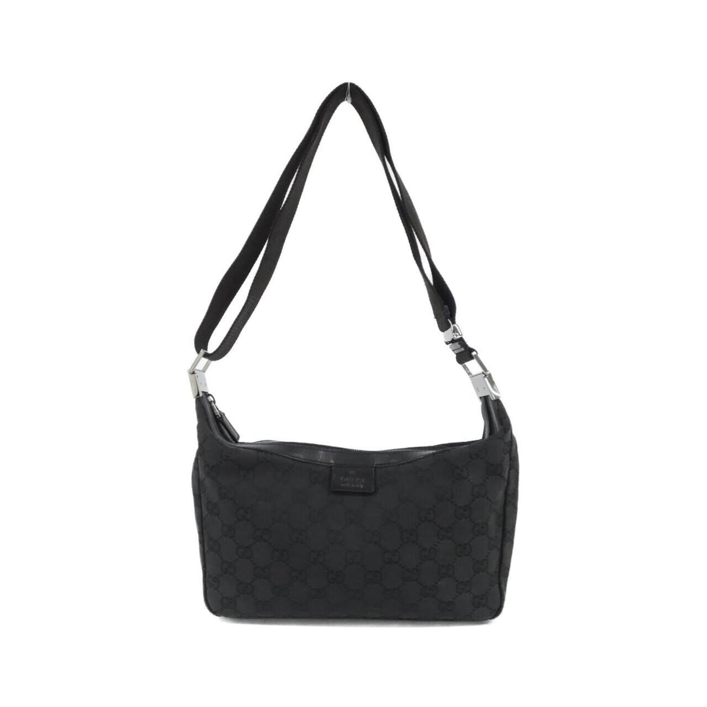 Gucci Gg Canvas Black Gg Canvas Shoulder Bag ( )