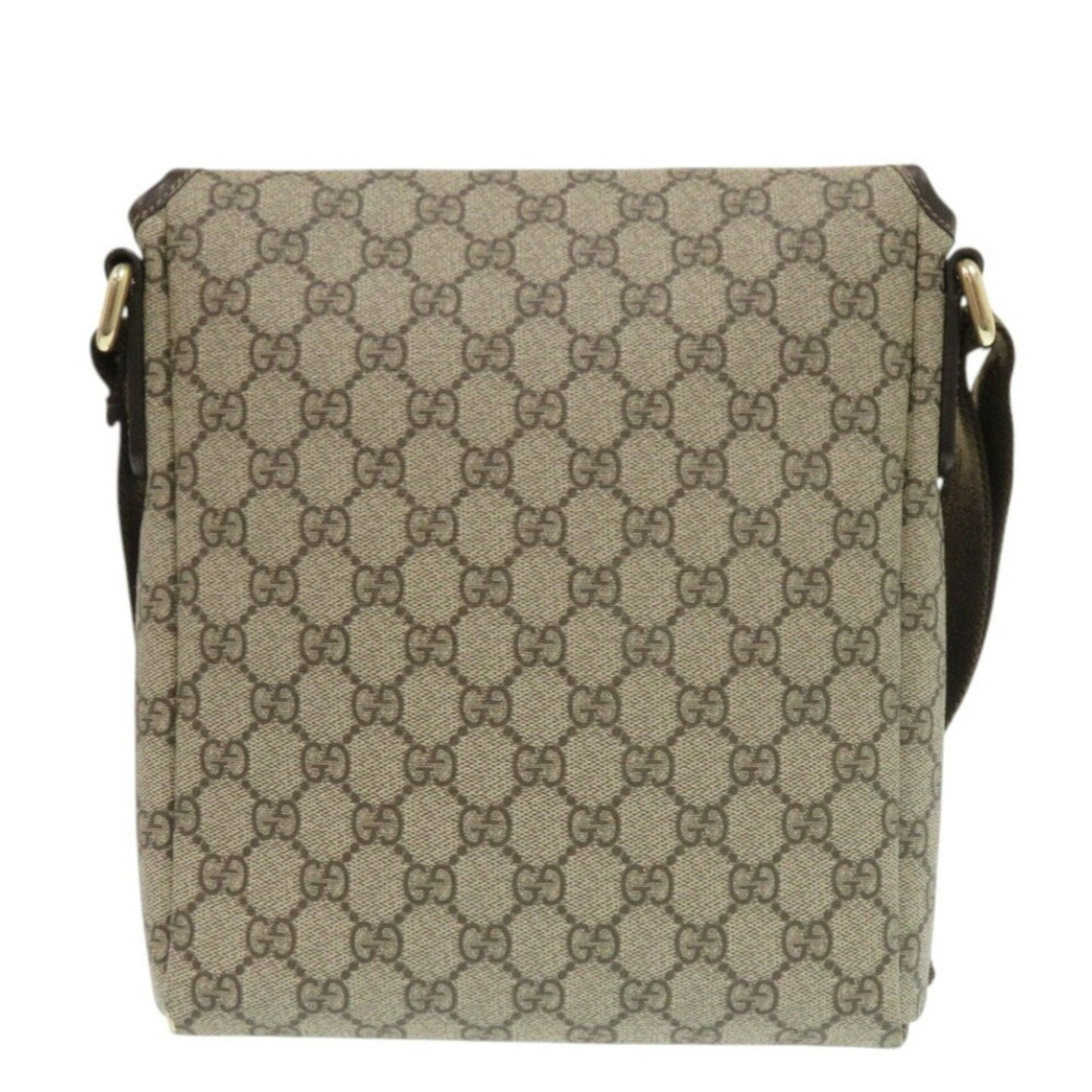 Gucci Brown Gg Supreme Shoulder Bag ( )