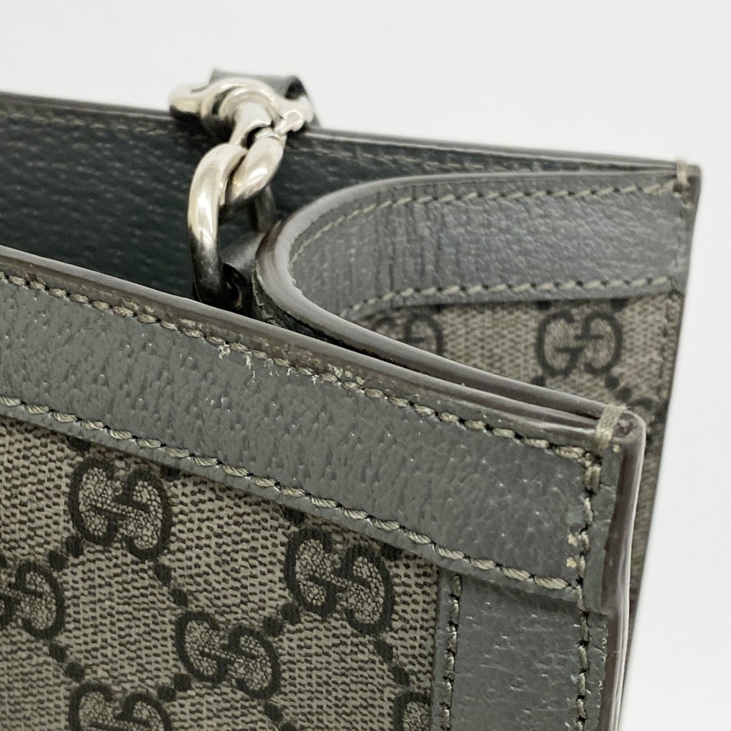 Gucci Gray Pvc Tote Bag ( )