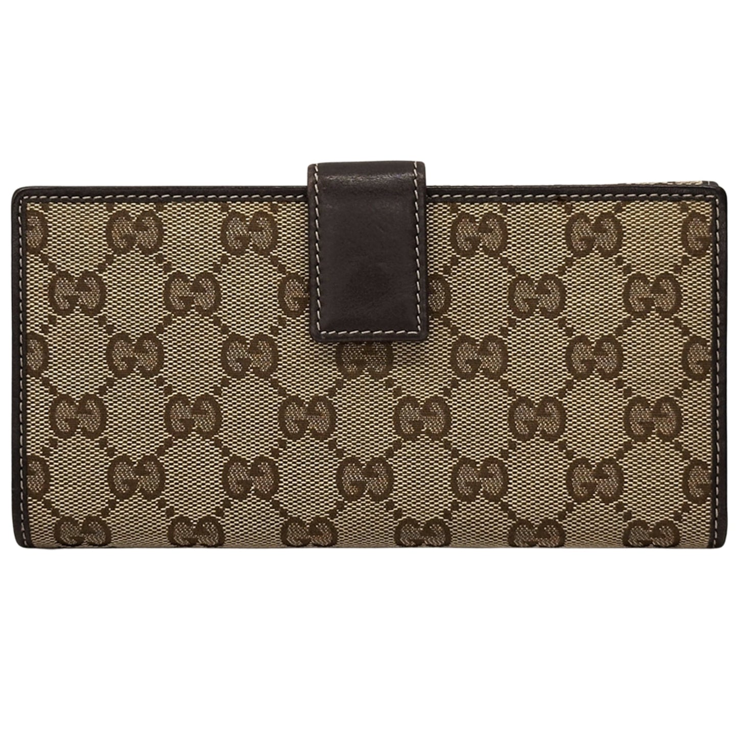 Gucci Brown Long Wallet (Bi-Fold) ( )
