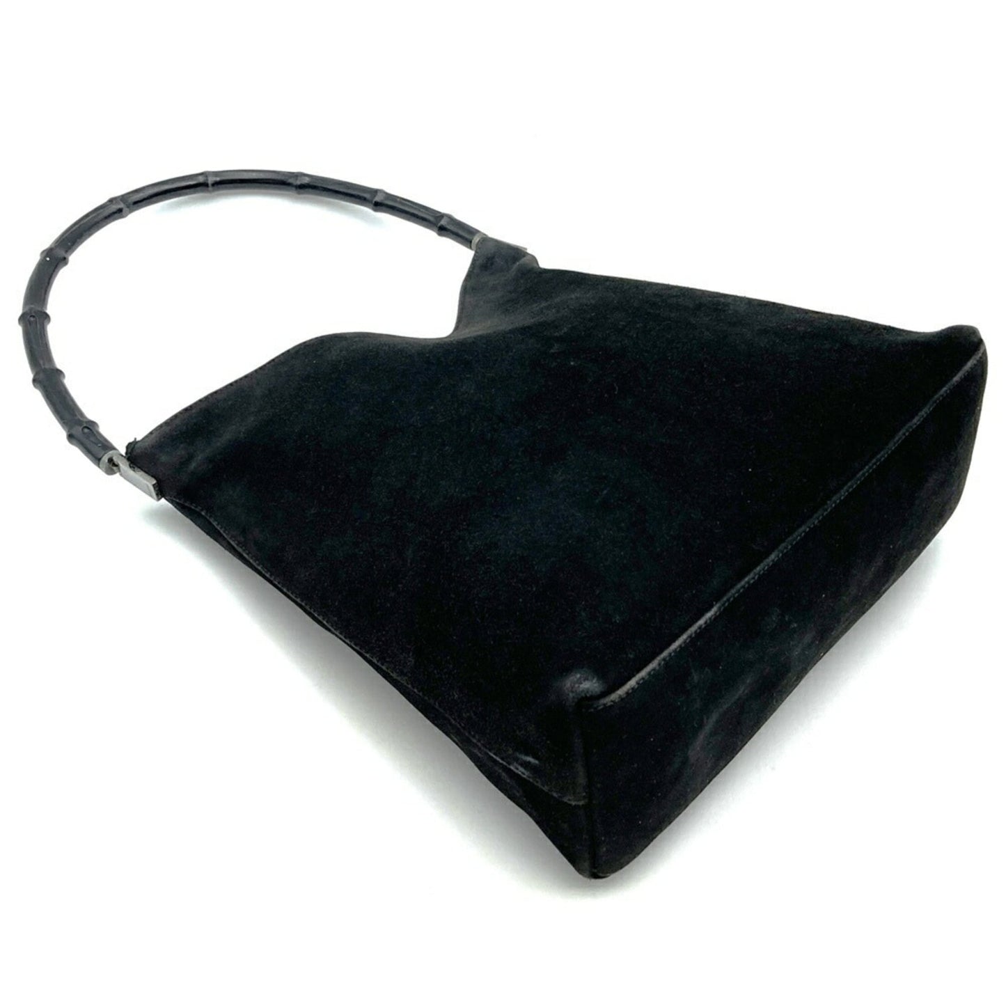 Gucci Black Suede Shoulder Bag ( )