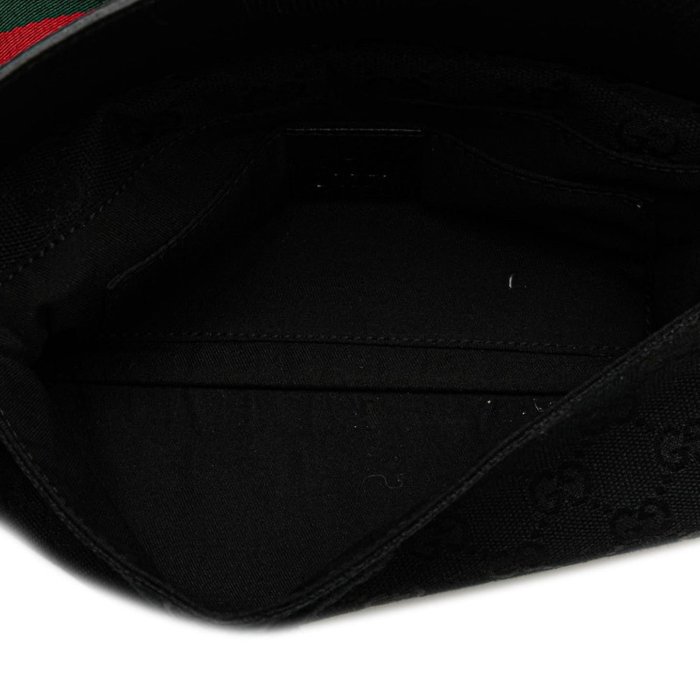 Gucci Black Canvas Leather Fanny Pack ( )