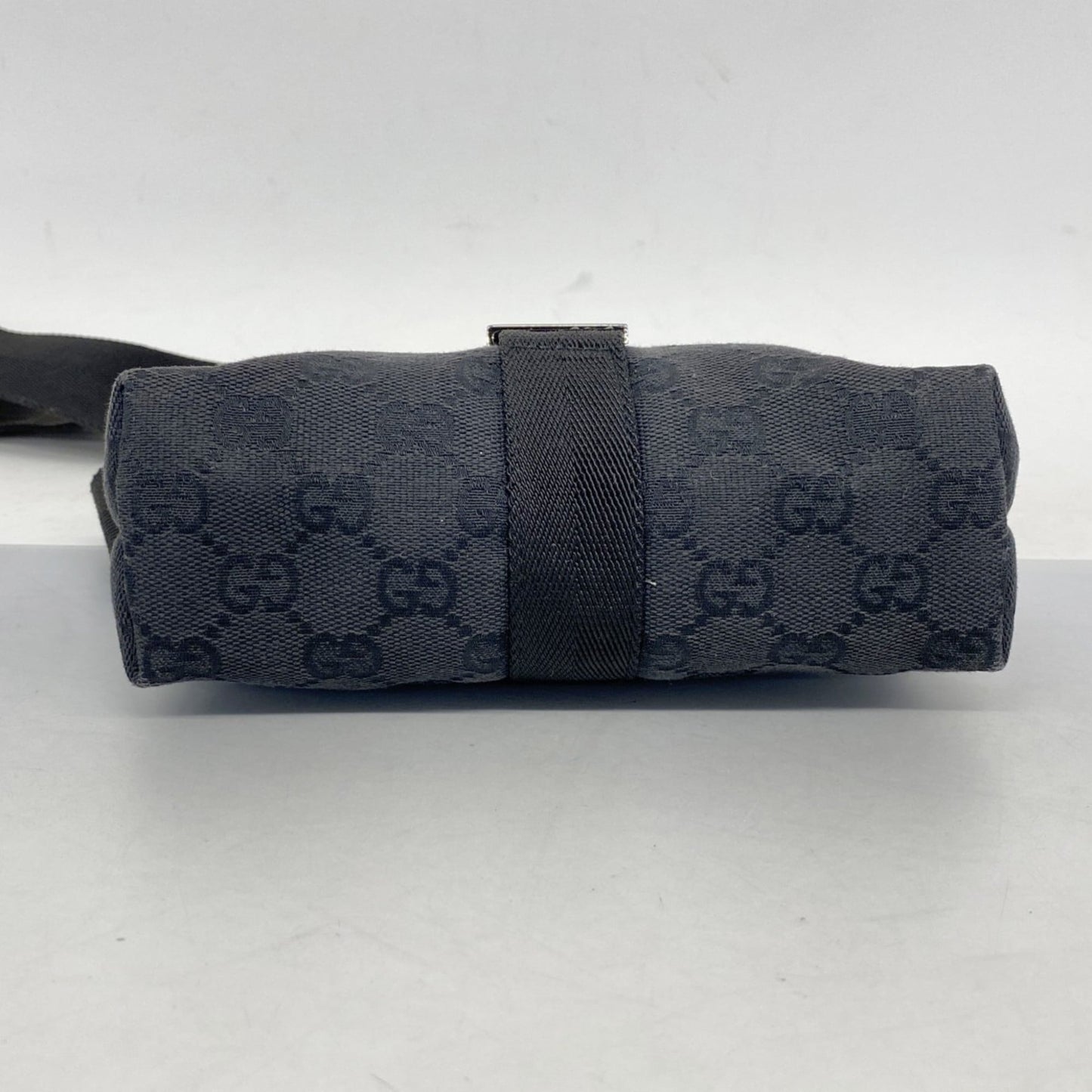 Gucci Black Canvas Fanny Pack ( )