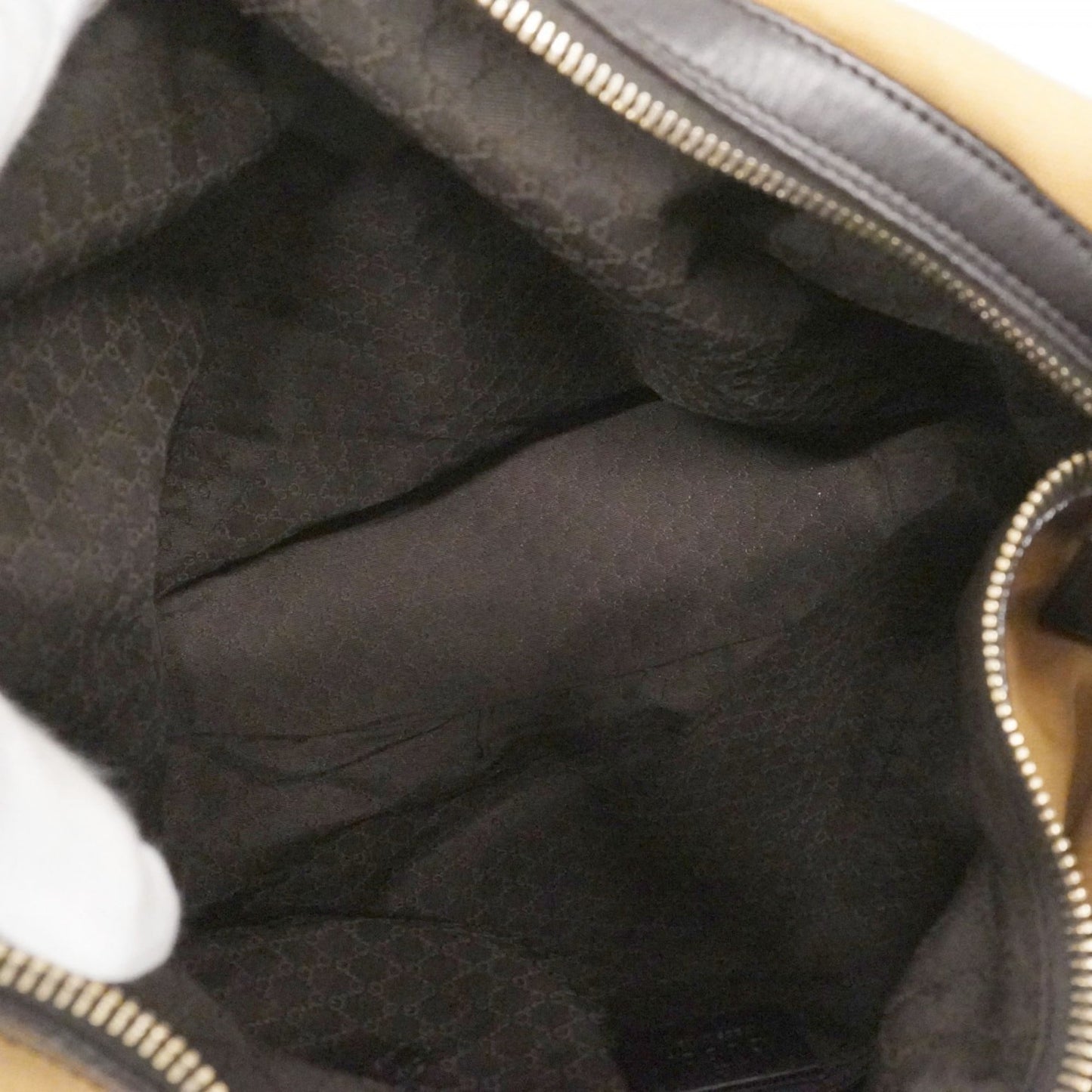 Gucci Beige Canvas Shoulder Bag ( )