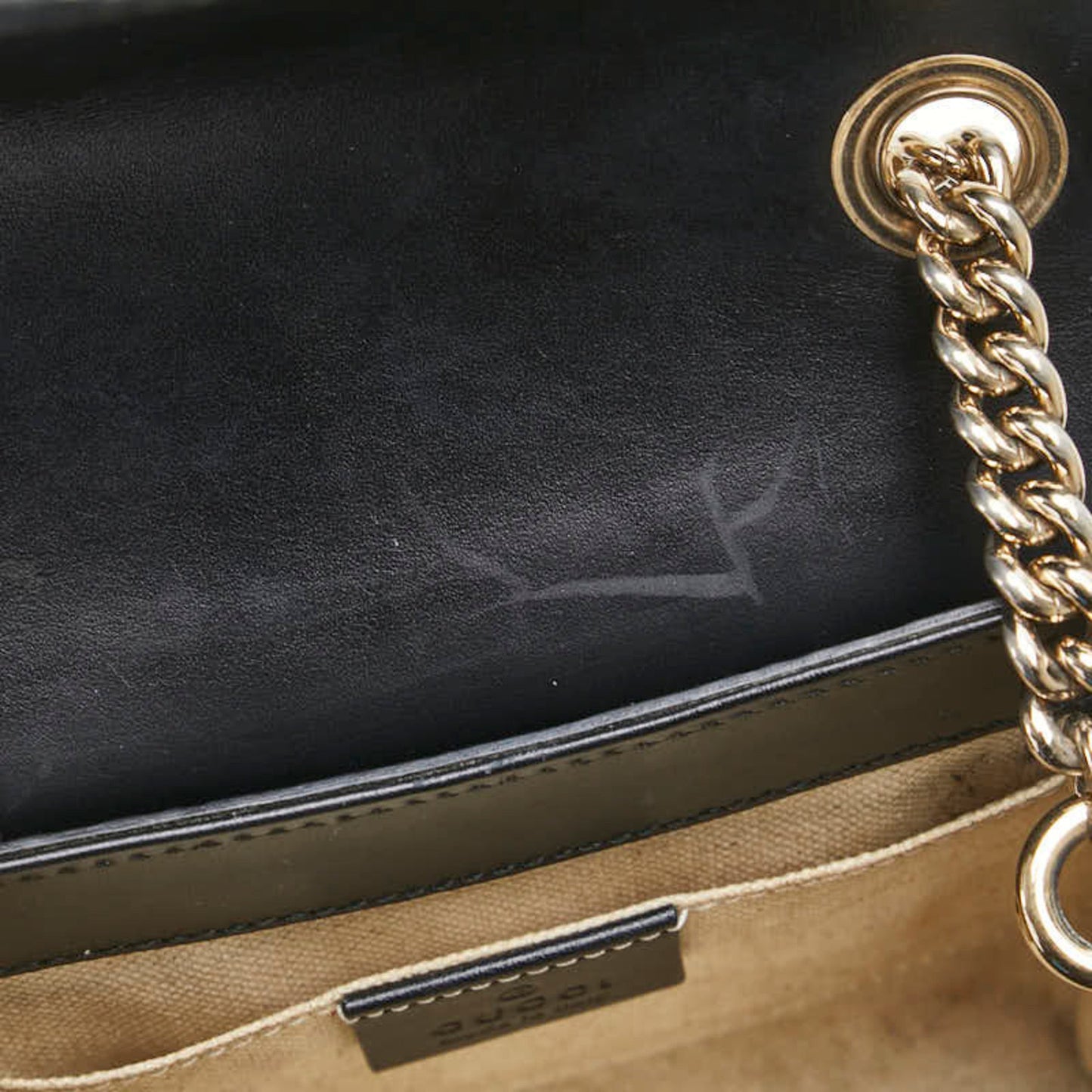 Gucci Horsebit Black Leather Shoulder Bag ( )