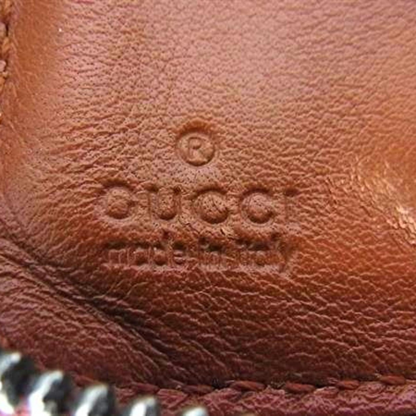 Gucci Brown Leather Long Wallet (Bi-Fold) ( )