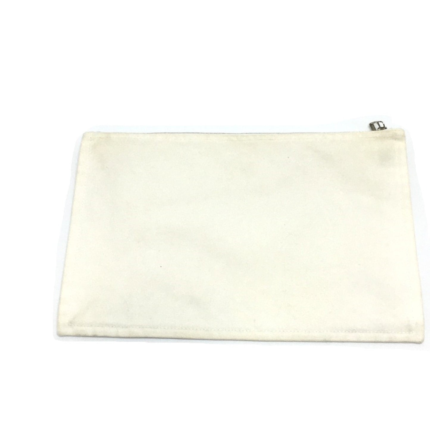 Hermes Off-White Cotton Pouch ( )