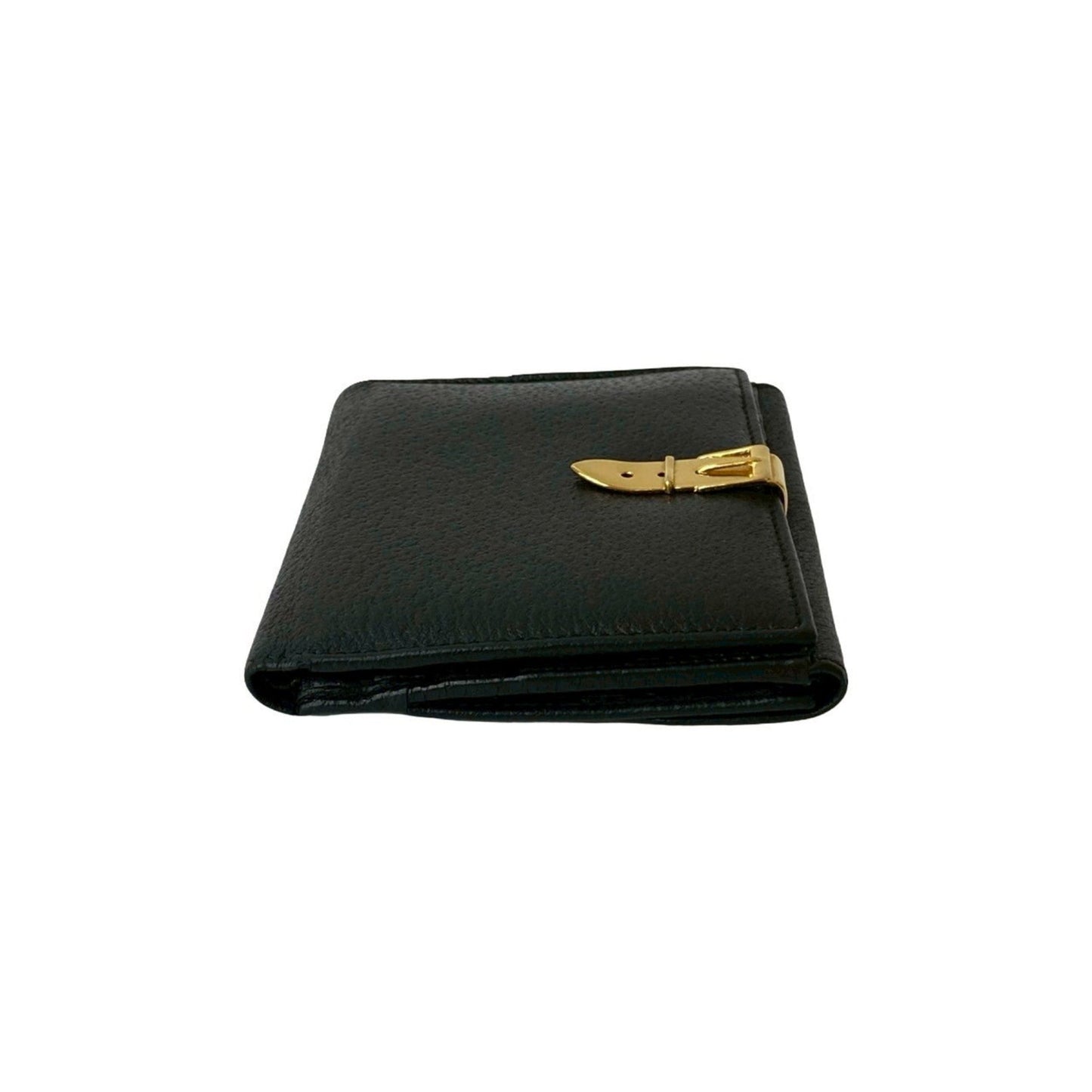 Gucci Black Leather Wallet (Bi-Fold) ( )