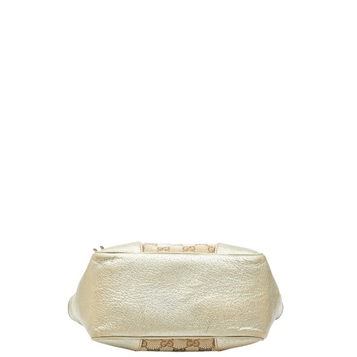 Gucci Gg Canvas Beige Gold Gg Canvas Leather Handbag Shoulder Bag ( )