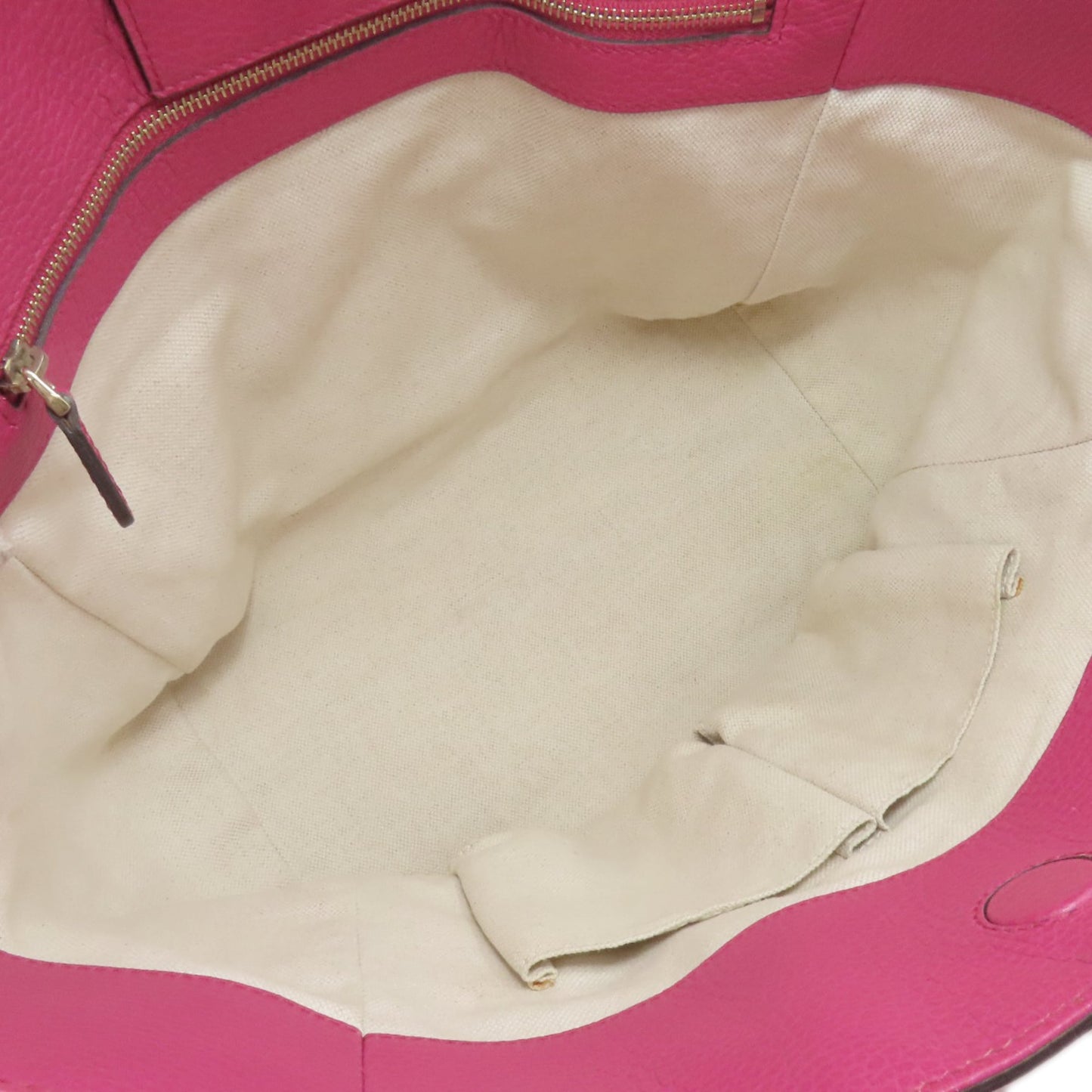Gucci Pink Leather Tote Bag ( )