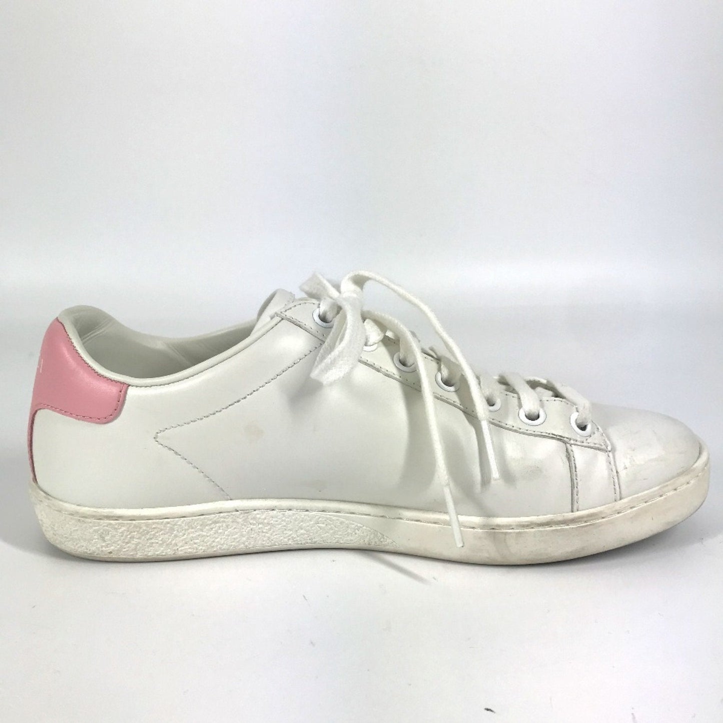 Gucci Pink White Sneakers ( )