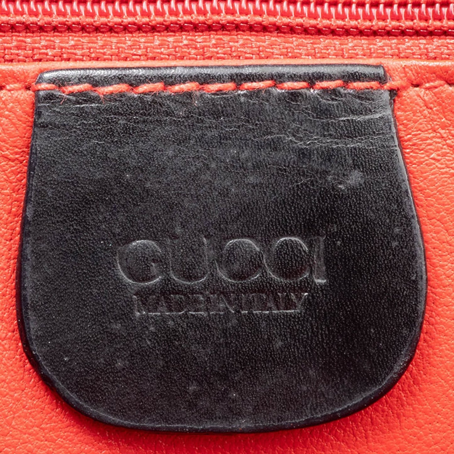Gucci Black Leather Handbag ( )