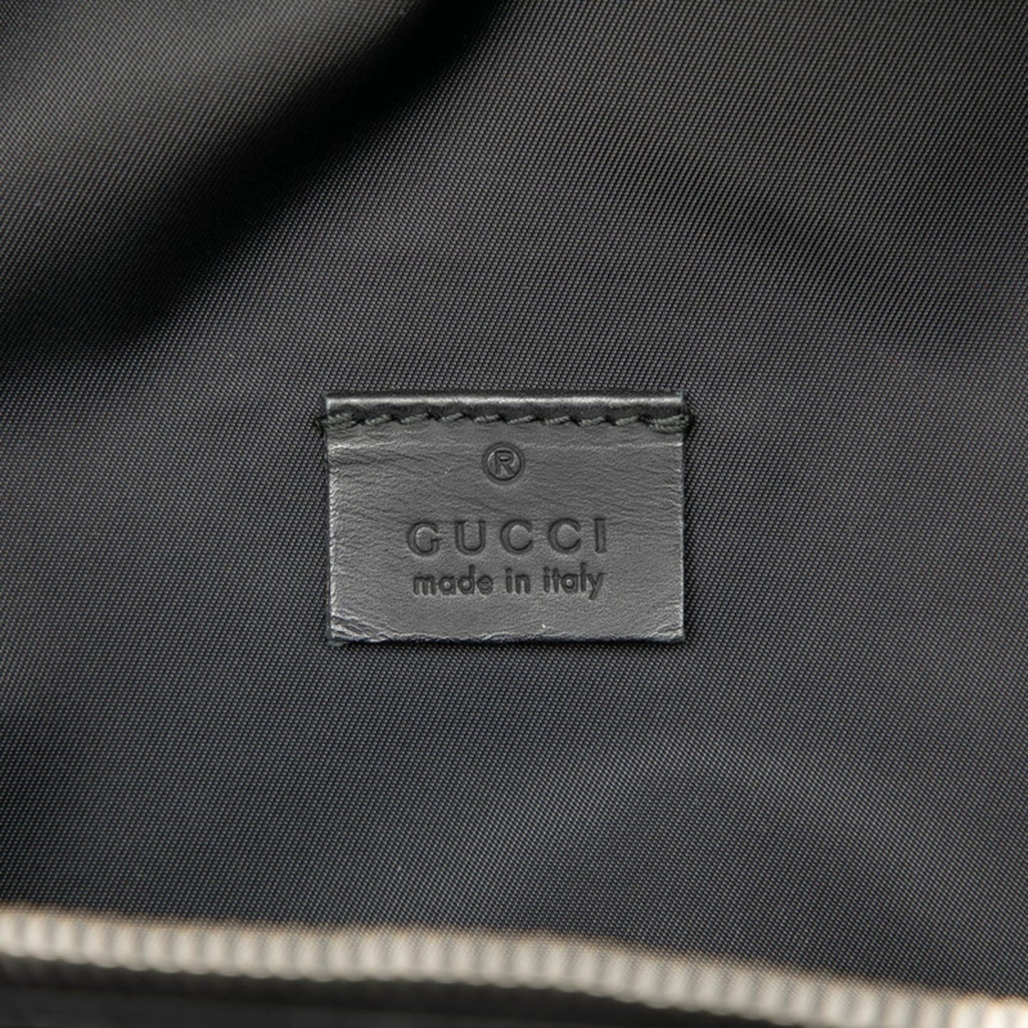 Gucci Guccissima Black Leather Sling Bag ( )
