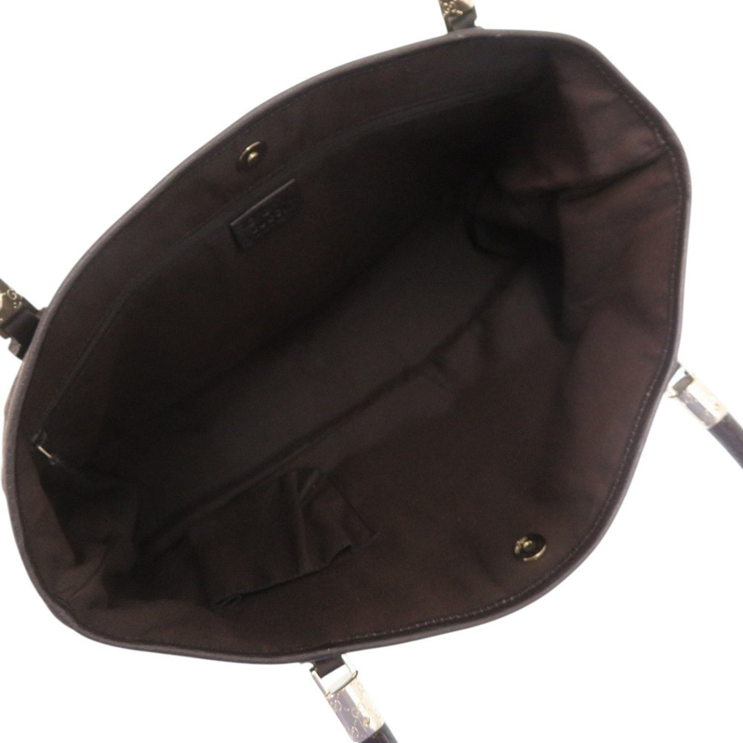 Gucci Gg Canvas Brown Gg Canvas Tote Bag ( )