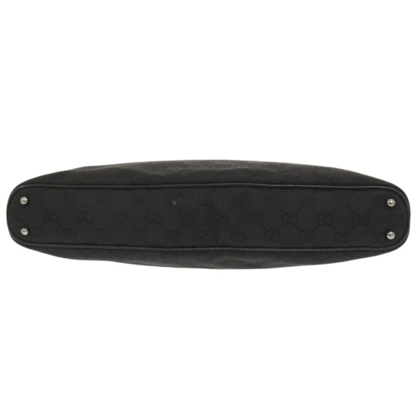 Gucci Black Gg Canvas Handbag Tote Bag ( )