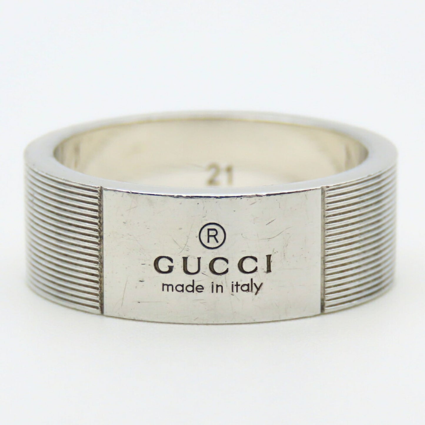 Gucci Silver Silver 925 Band Ring ( )