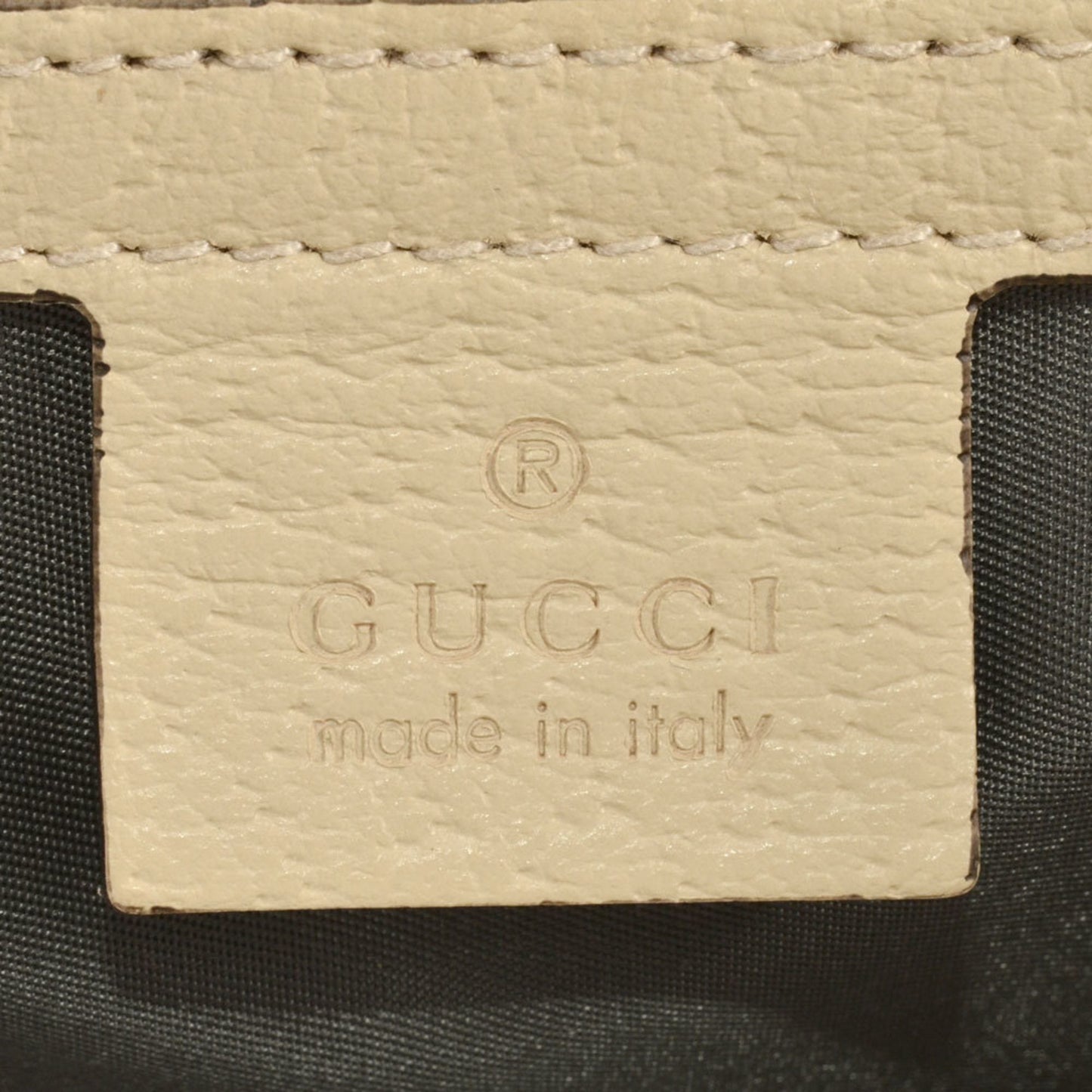 Gucci Gray Nylon Leather Tote Bag ( )