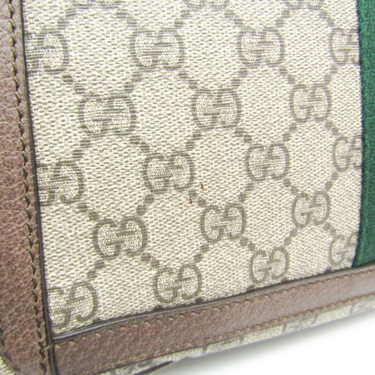 Gucci Ophidia Beige Pvc Shoulder Bag ( )
