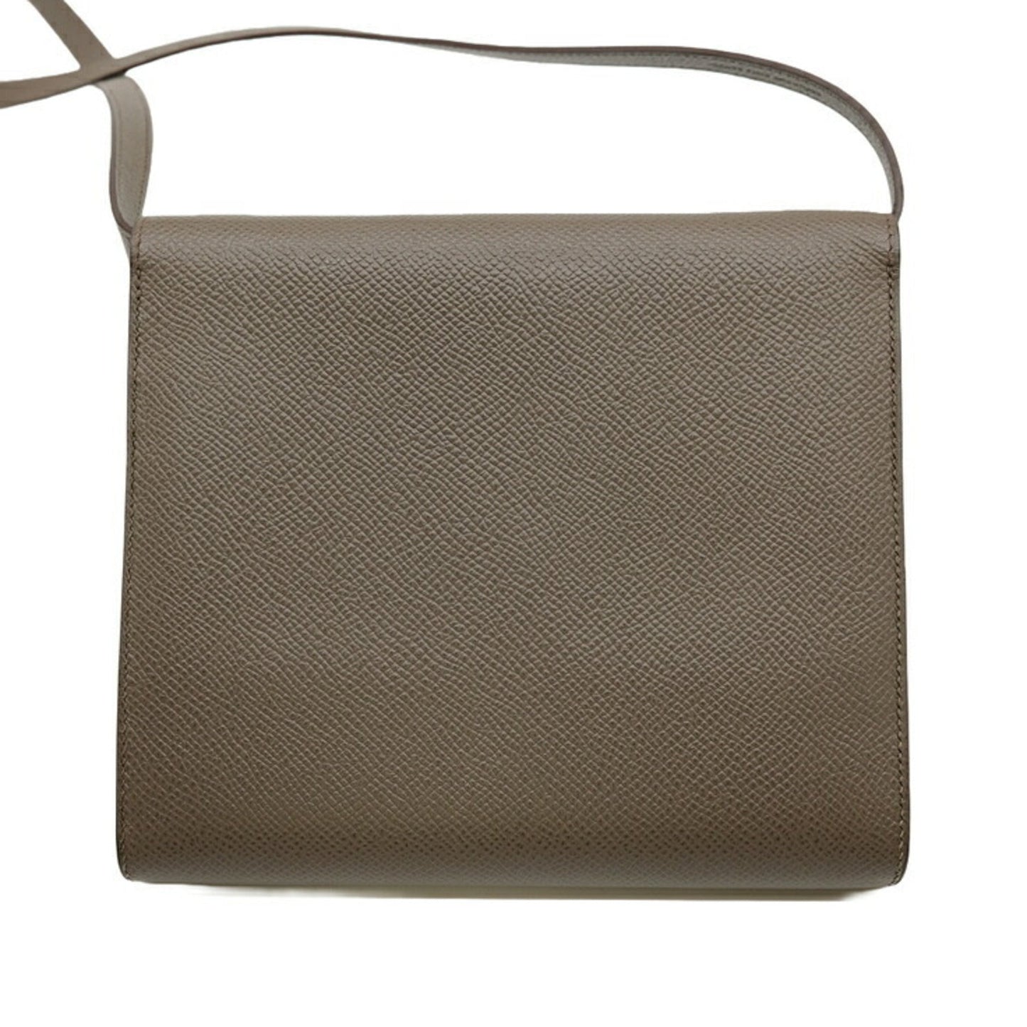 Hermes Etoupe Gray Epsom Leather Shoulder Bag ( )