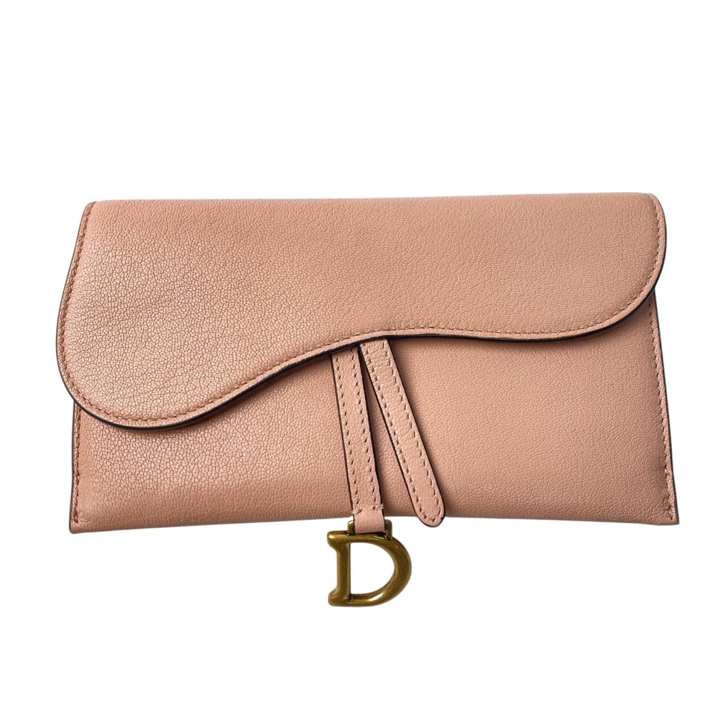 Christian Dior Pink Leather Shoulder Bag ()