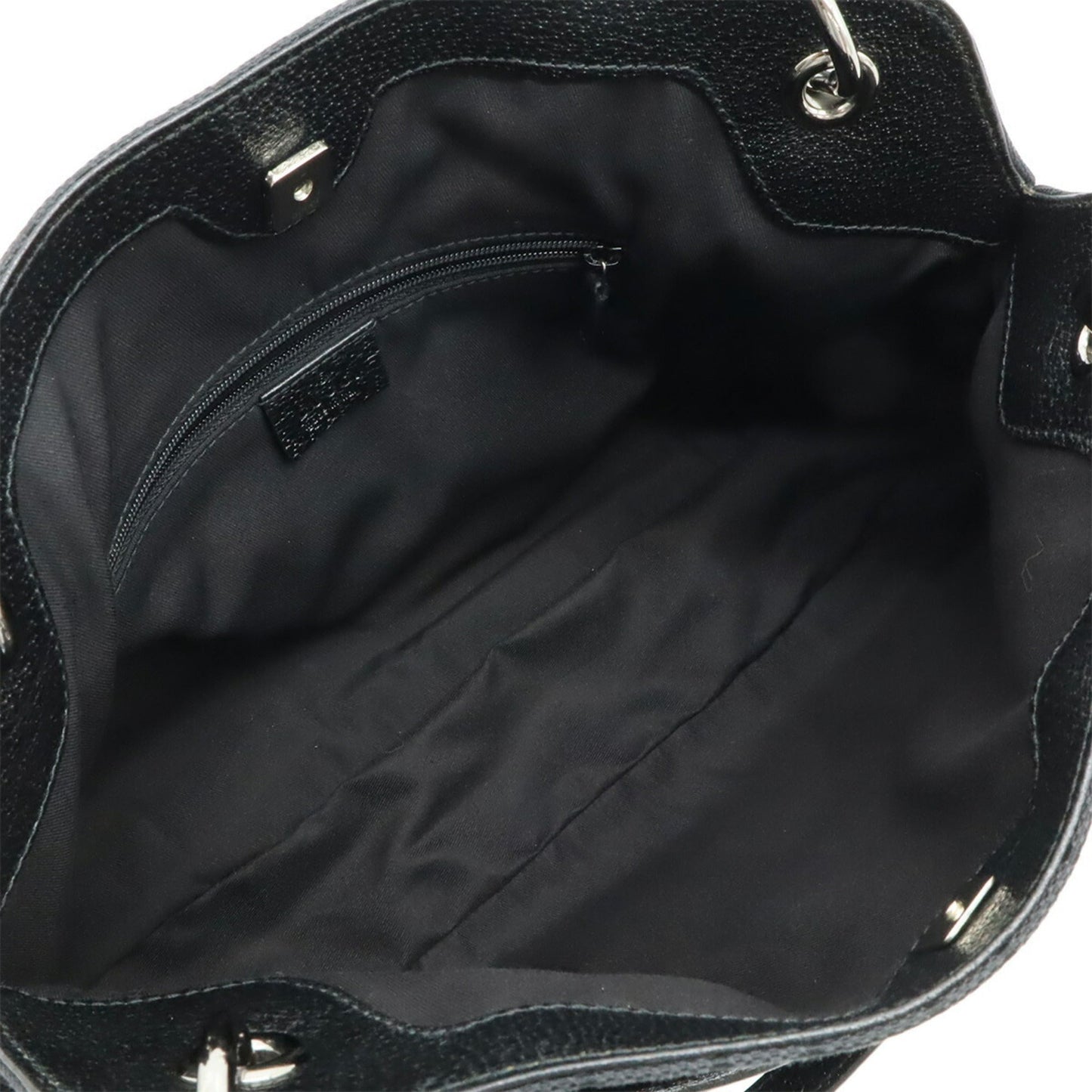 Gucci Black Gg Canvas Shoulder Bag Tote Bag ( )