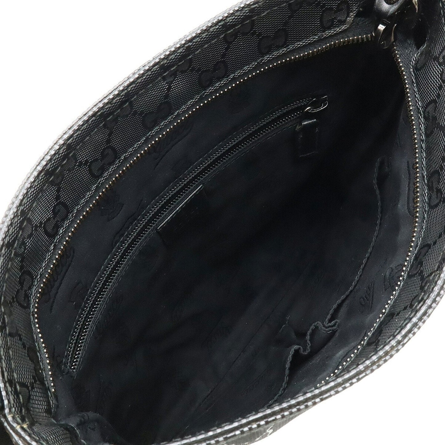 Gucci Black Pvc Leather Shoulder Bag ( )
