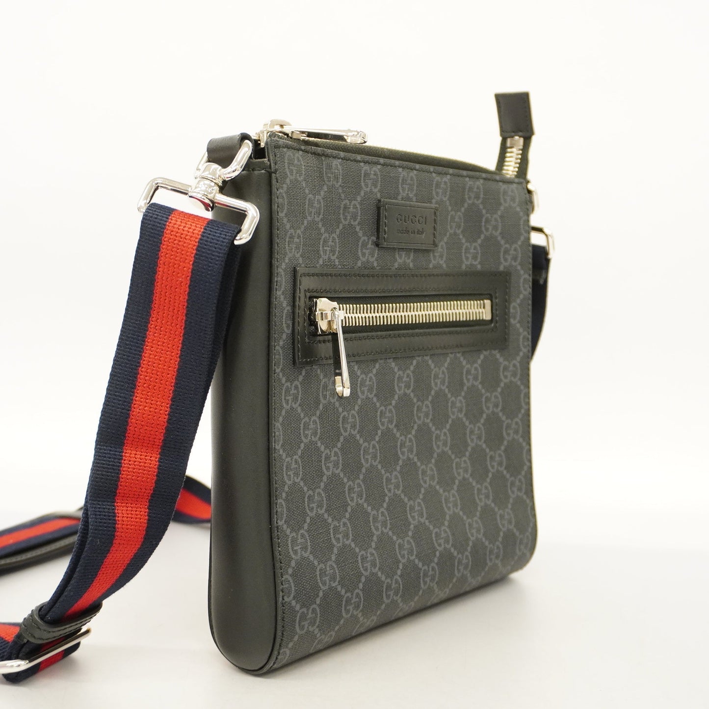 GUCCIAuth  Sherry Line Shoulder Bag 523599 Men's GG Supreme,Leather