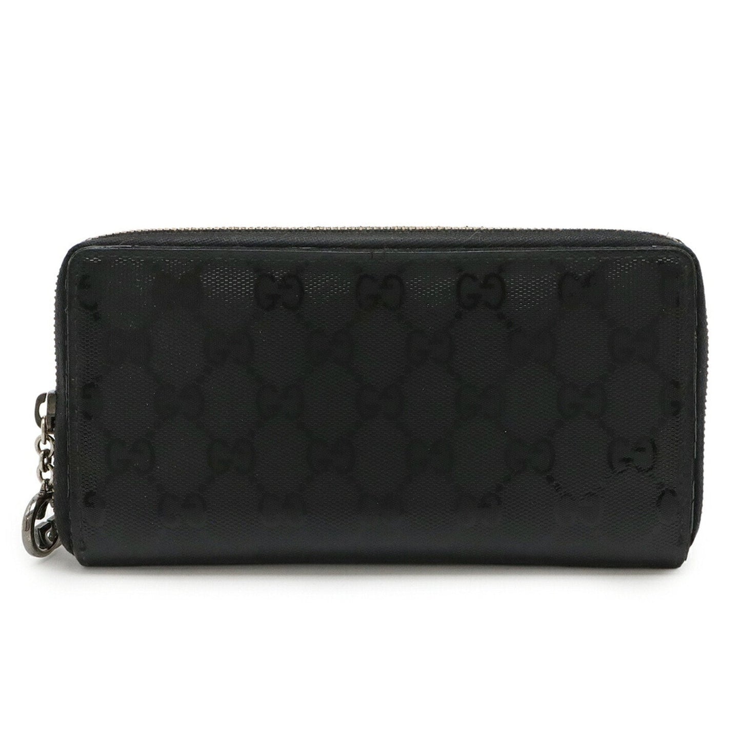 Gucci Black Pvc Long Wallet (Bi-Fold) ( )