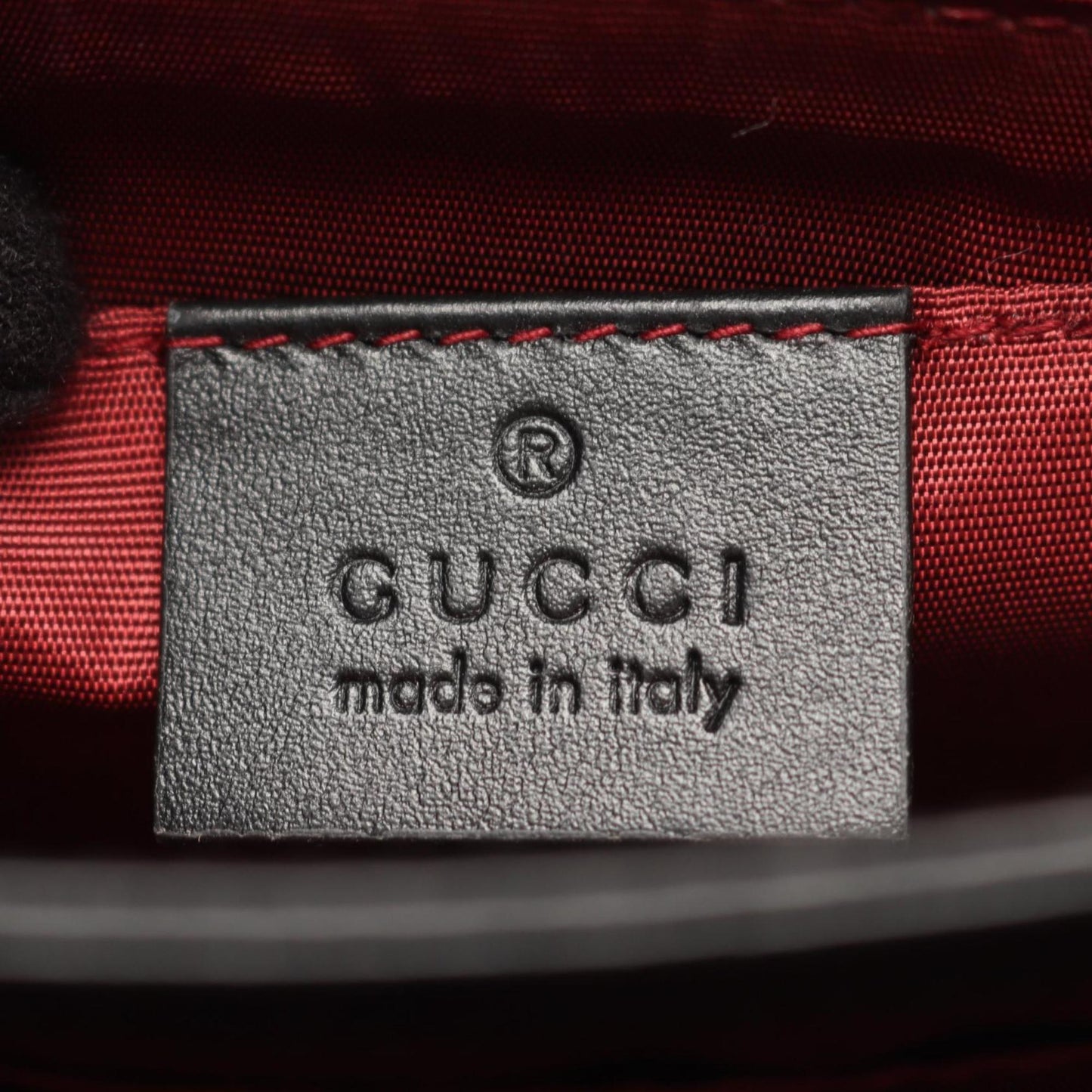 Gucci Black Leather Shoulder Bag ( )