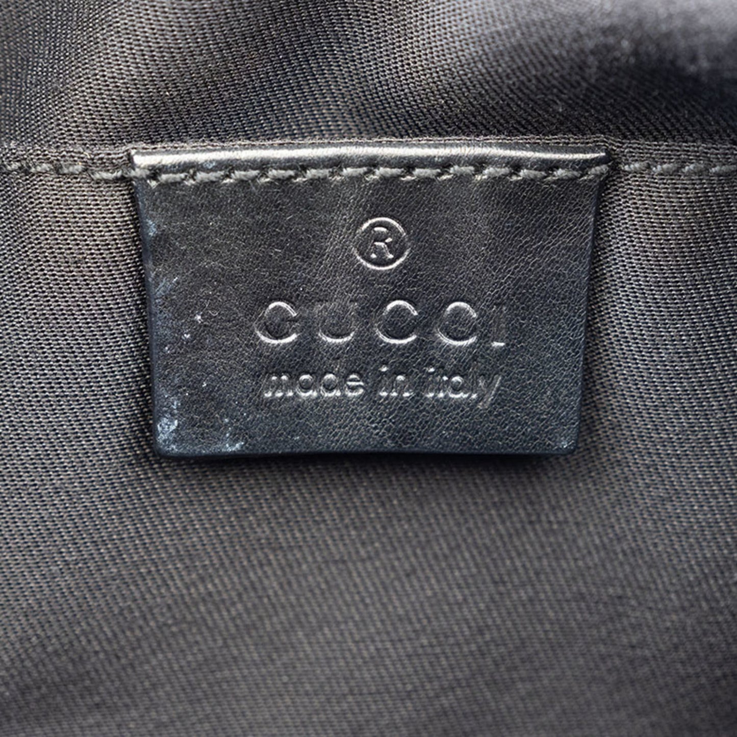 Gucci Hysteria Black Leather Boston Bag ( )