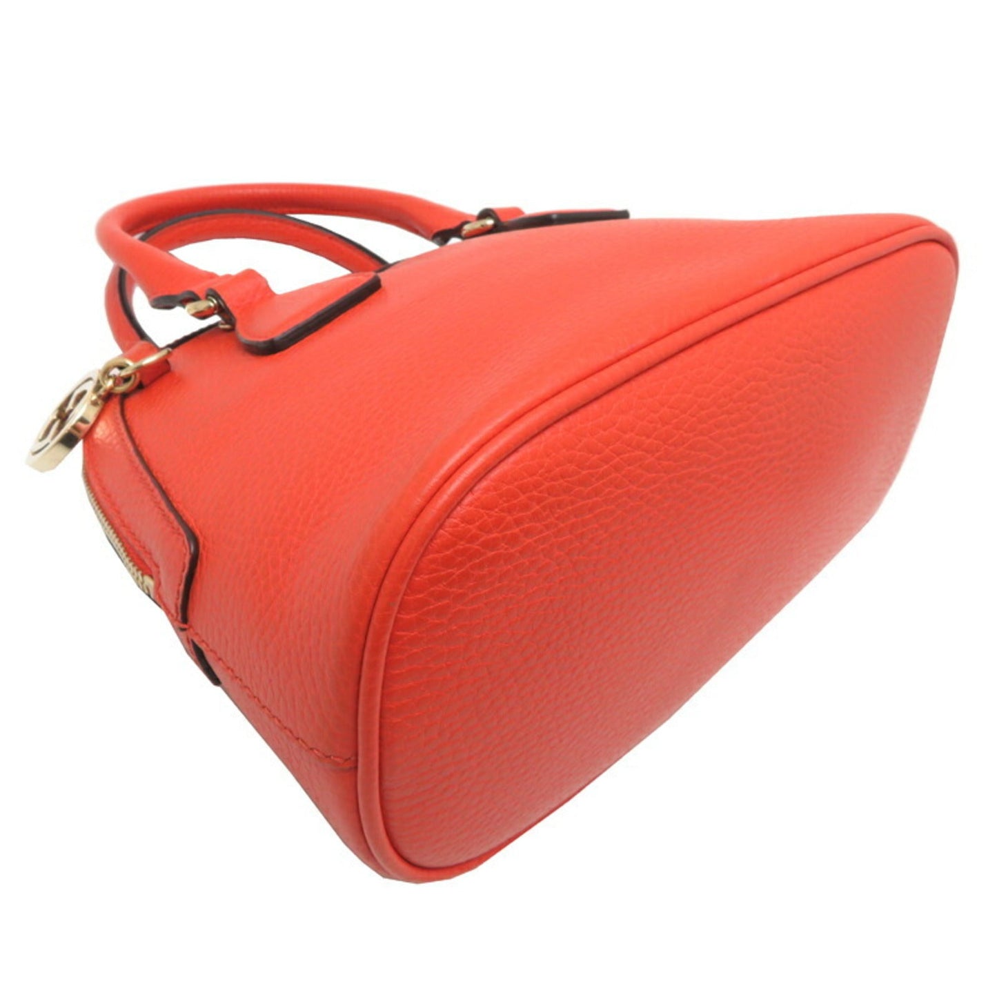 Gucci Orange Leather Handbag ( )