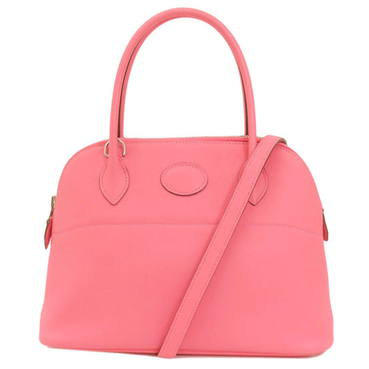Hermes Pink Swift Leather Handbag Shoulder Bag ( )