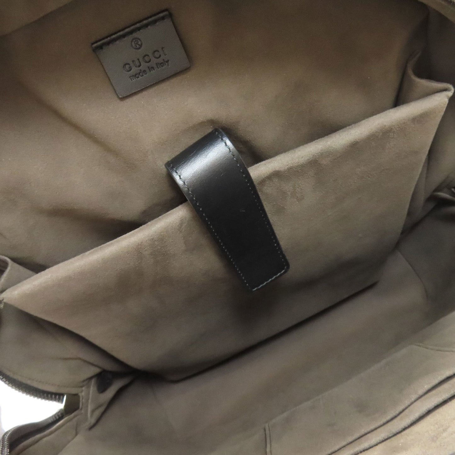 Gucci Brown Pvc Backpack ( )