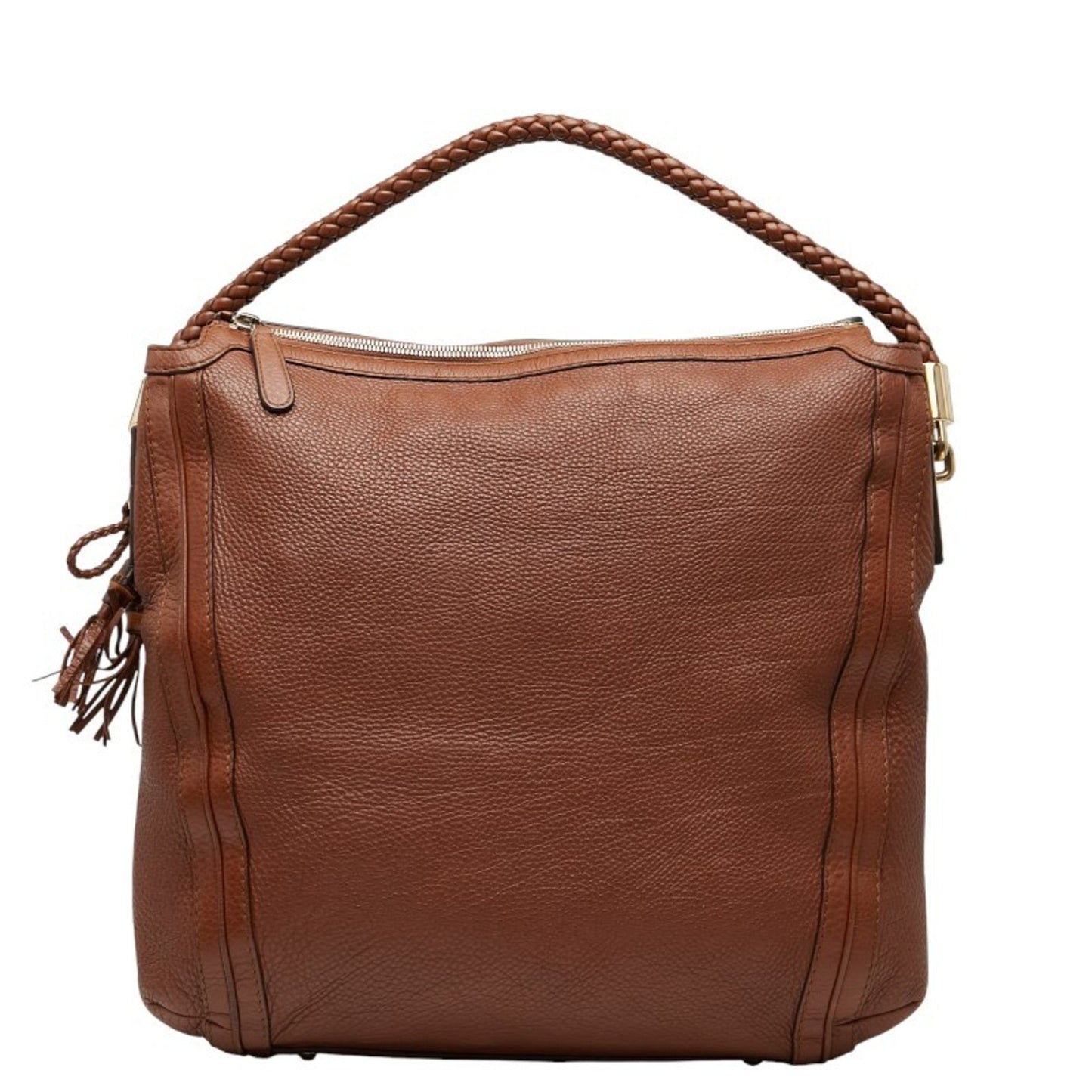 Gucci Brown Leather Shoulder Bag ( )