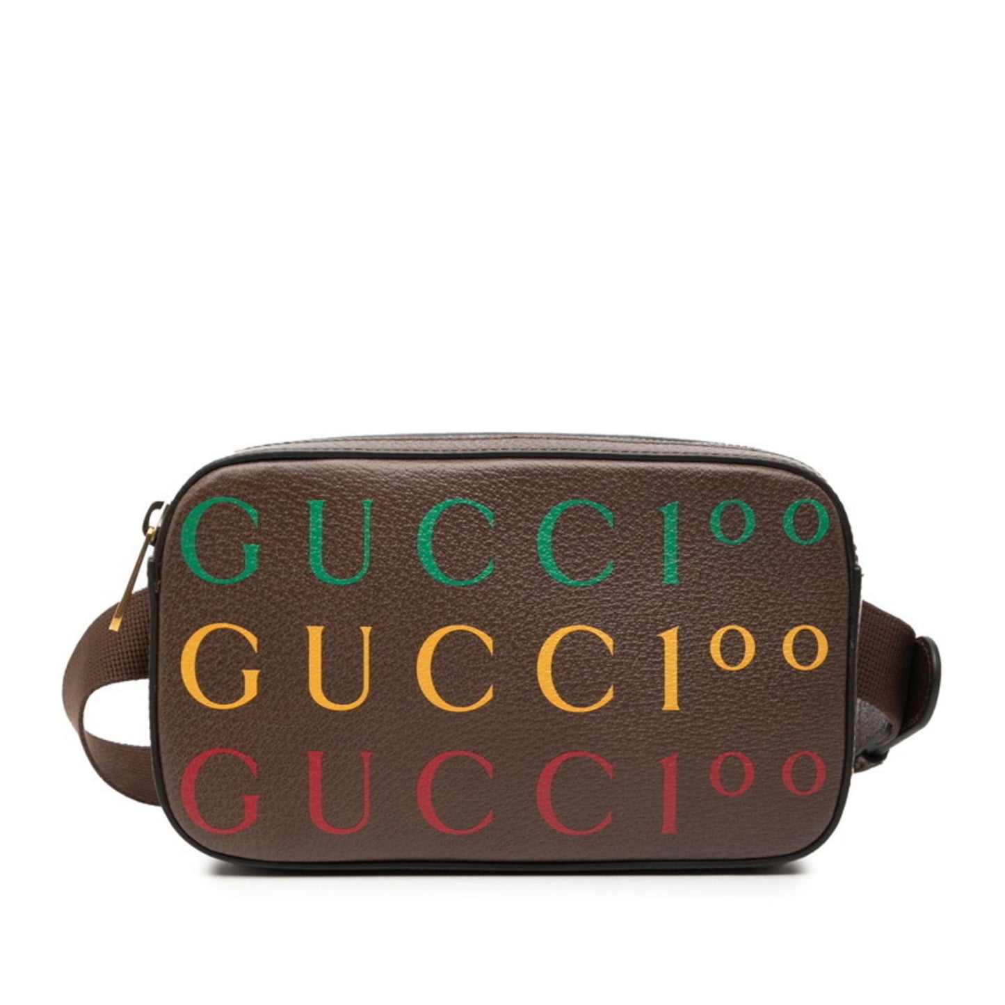 Gucci Brown Leather Fanny Pack ( )