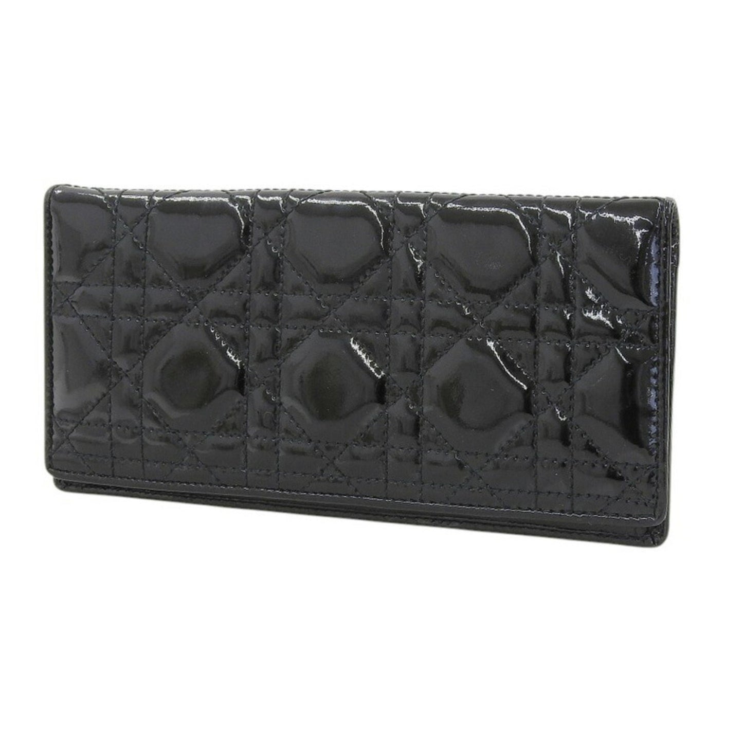 Christian Dior Black Long Wallet (Bi-Fold) ()