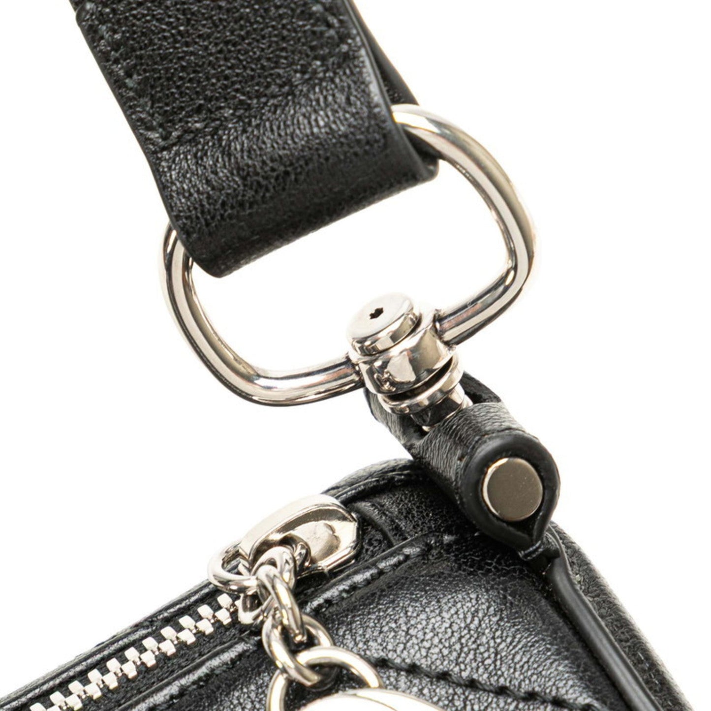 Gucci Black Leather Shoulder Bag ( )