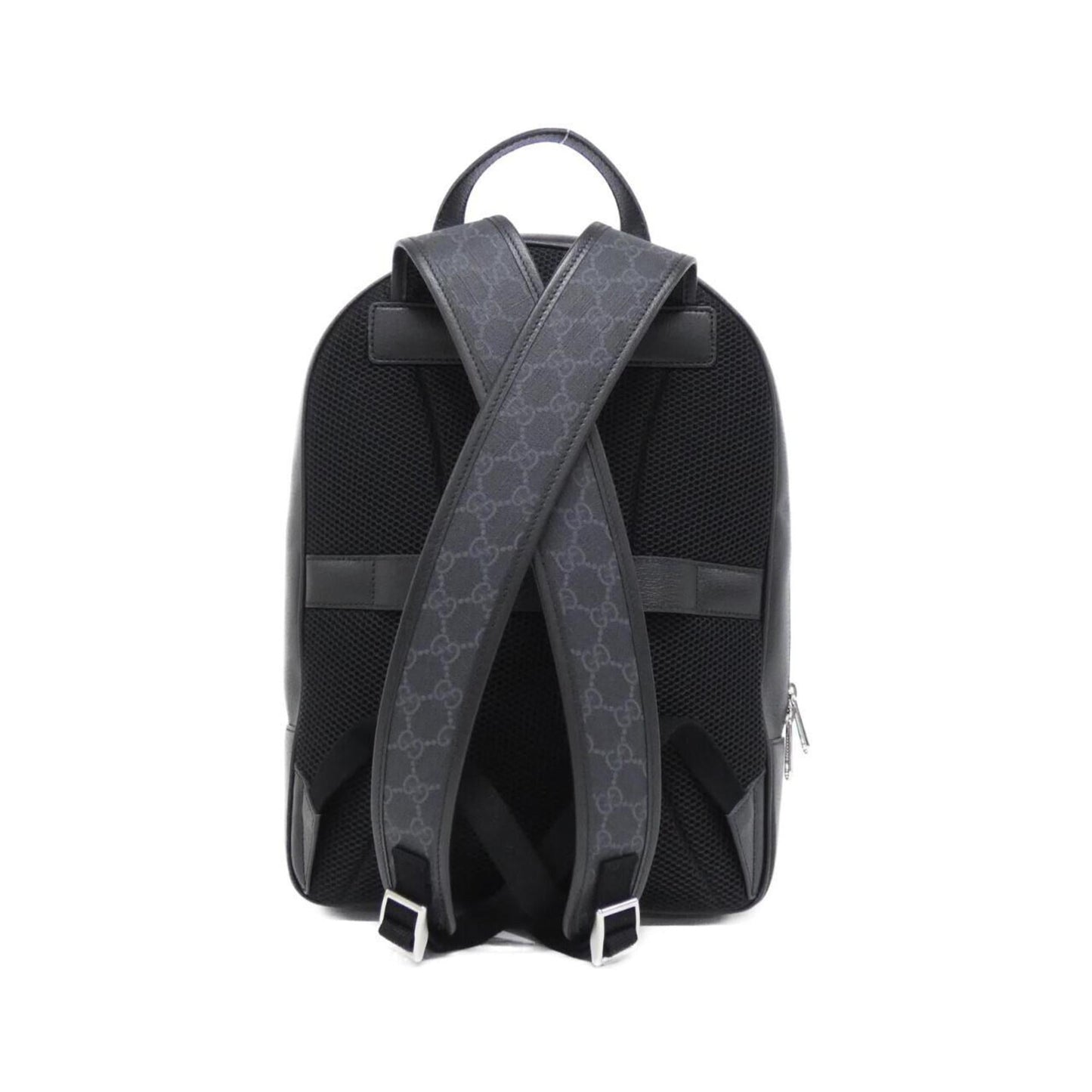 Gucci Black Gg Supreme Leather Backpack ( )