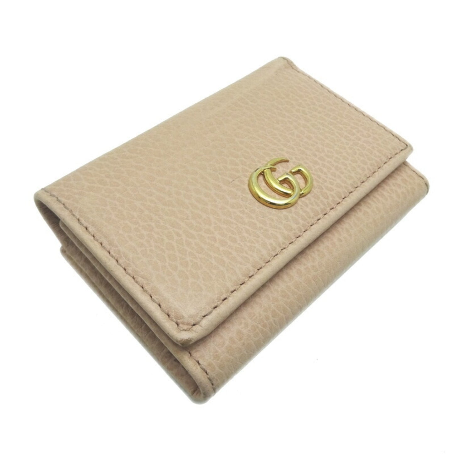 Gucci Pink Leather Wallet (Tri-Fold) ( )