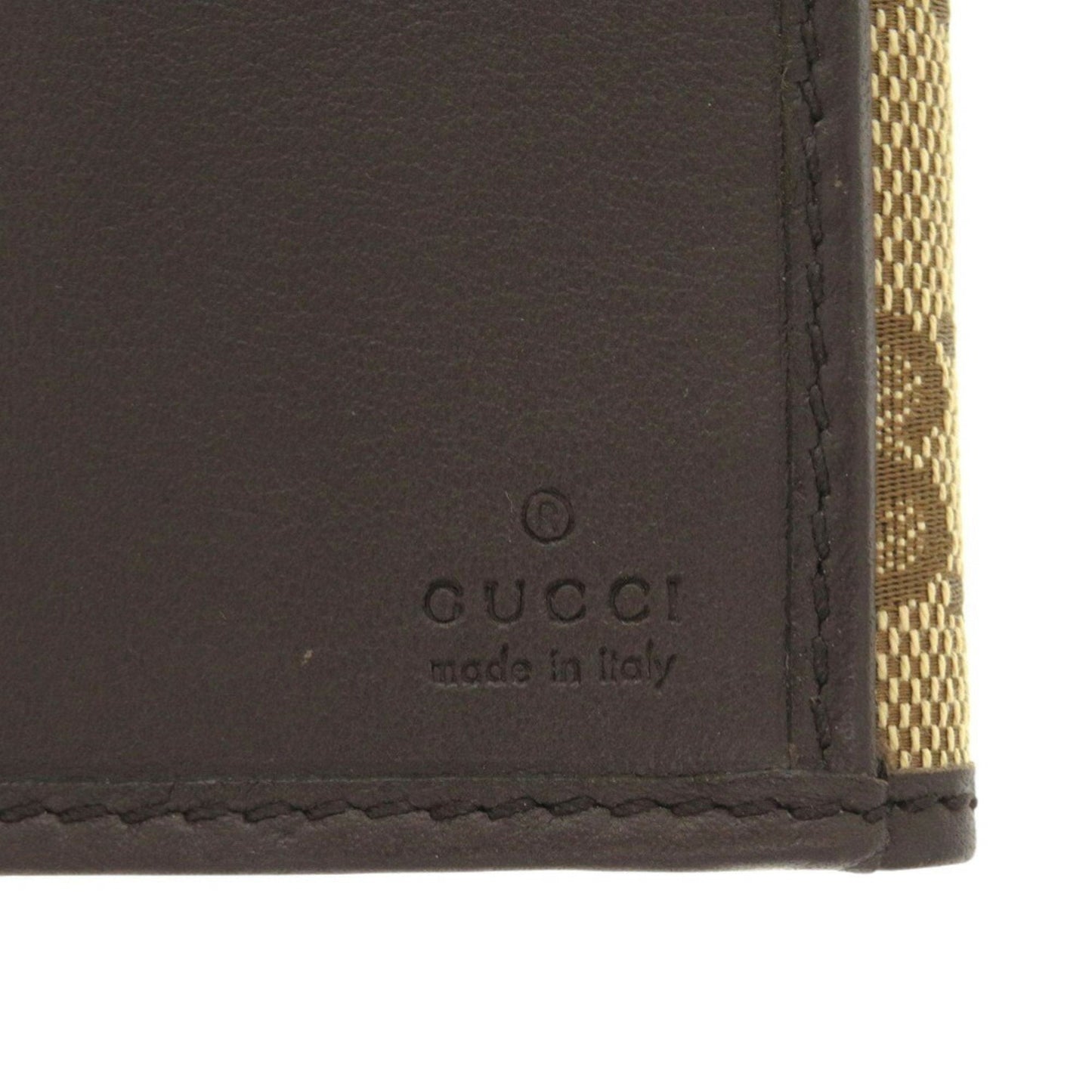 Gucci Beige Gg Canvas Long Wallet (Bi-Fold) ( )