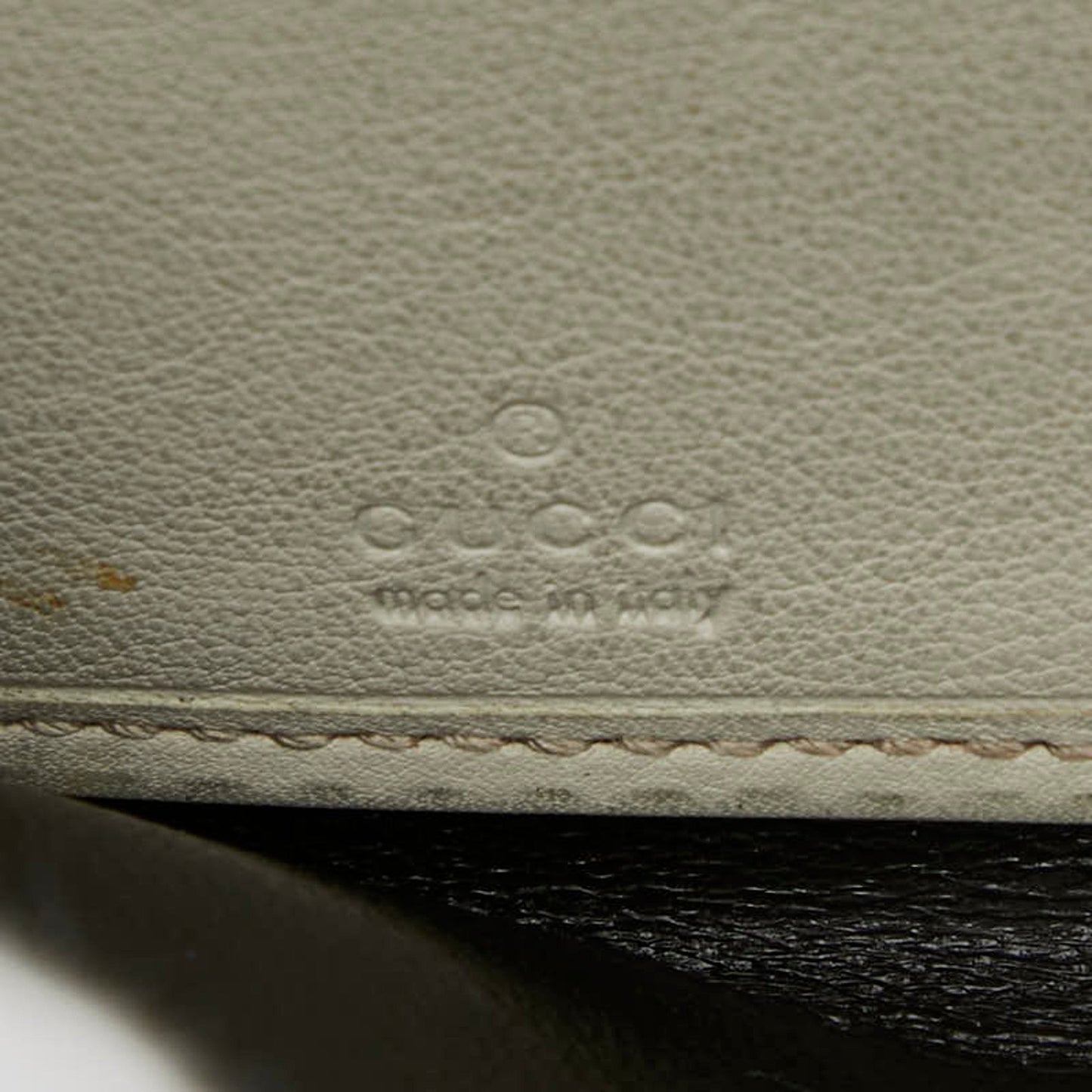 Gucci Beige Multi-Color Canvas Leather Long Wallet (Bi-Fold) ( )