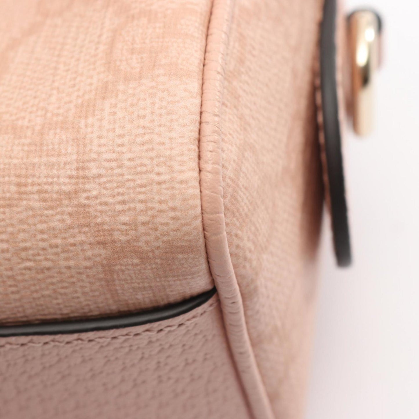 Gucci Pink Gg Supreme Leather Handbag ( )